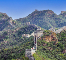 《金龙卧彩》金山岭长城